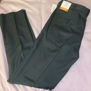 Slim fit dress grey pants